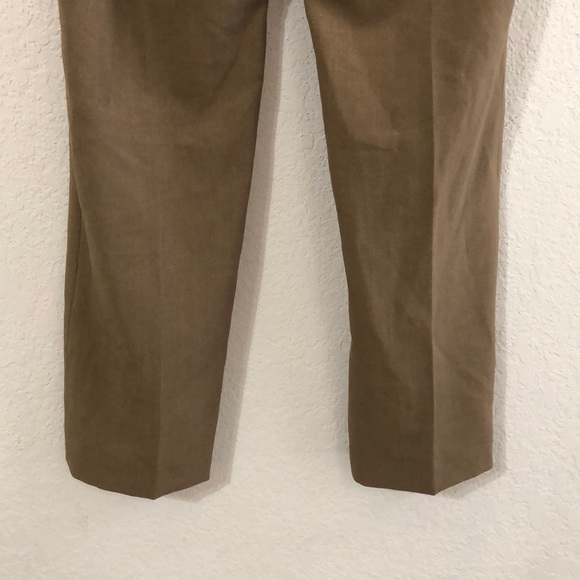 Kasper Petite Crepe Straight -Leg Pant - Picture 7 of 9